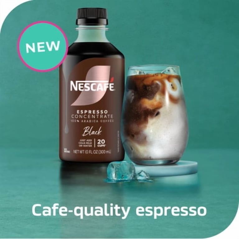 Nescafe Black Espresso Coffee Concentrate 10.14 fl oz - Walmart.com