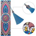 thumbnail image 2 of 4 Pieces Bookmark Diamond Painting Bookmark Diy Bookmark With Tassels For Christmas Gift Student, 2 of 4
