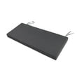 thumbnail image 3 of Asiento de cojín de banco almohadilla amortiguación de espuma de amortiguación asiento para el salón salón sofá porche swing jardín muebles silla de Gris oscuro, 3 of 8