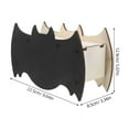 thumbnail image 2 of ACDANC Durable Black Wooden Bat House for Outdoors Easy Installation Cozy Garden Habitat 23.5 x 13.5 x 7.5 Inches, 2 of 4