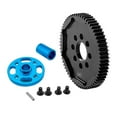 thumbnail image 3 of Conjunto de Engranajes de Alta Velocidad Hugo RC Pieza de Actualización Reemplazo para TT02 54500 64T, 3 of 10