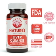 Active Liver Cleanse & Detox Supplement - with Milk Thistle Extract (Silymarin), Dandelion, Artichoke, Protease and Lipase Enzyme - Supports Natural Liver Health for Men & Women - 60 Capsule Pills