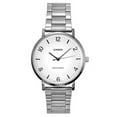 thumbnail image 1 of Casio Standard Analog Stainless Steel White Dial Quartz MTP-VT03D-7B Men's Watch, 1 of 3