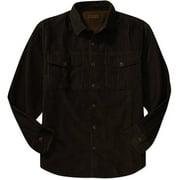 Angle View: Faded Glory - Men's Flannel-Lined Corduroy Shirt