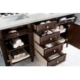 thumbnail image 6 of James Martin Vanities 650-V60d-Fejp Brittany 60" Free Standing Double Basin Poplar Wood, 6 of 7