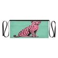 thumbnail image 7 of Yayeee Waist Apron with Pockets for Cooking Waterproof Half Server Aprons, Pink Cheetah, 7 of 7