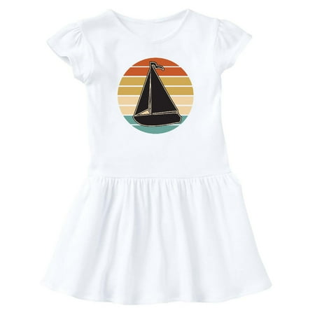 

Inktastic Sailboat Vintage Nautical Sailing Gift Baby Girl Dress