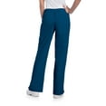 thumbnail image 2 of Landau Women's Essentials Modern Tailored Fit Breathable Fade Resistant 4 Pockets Elastic Cargo Scrub, Style 2028, 2 of 8