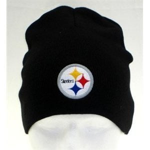 - Pittsburgh Steelers NFL Team Apparel Black Classic Knit Beanie Hat