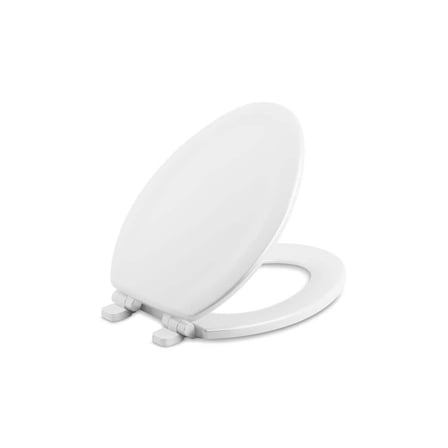 Stonewood Elongated Quiet-Close Toilet Seat in White (2-Pack)