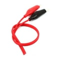 thumbnail image 3 of DIY Alligator Clamp Clip Battery Booster Jumper Test Wire Cable 25cm Long 3pcs, 3 of 4