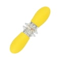 thumbnail image 1 of Juego de soportes para maíz (8 piezas, talla única), color amarillo Inoxidable Brochetas De Mazorca De Maíz, Tenedor Doble Para Asar, 1 of 5