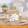 thumbnail image 6 of Yayeee Napkin Holder for Table Set of 2 Kitchen Paper Tissue Organization, Colorful Geometric, 6 of 8
