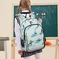 thumbnail image 7 of FORMRS School Backpack 17" Student Travel Bag with Laptop Compartment, Ice Hockey, 7 of 7