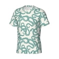 thumbnail image 3 of Rocae Hand Drawn Snake for Men's Moisture-Wicking Crew Tee - T-Shirt for Sports, Outdoor Activities, and Casual Wear3X-Large, 3 of 9