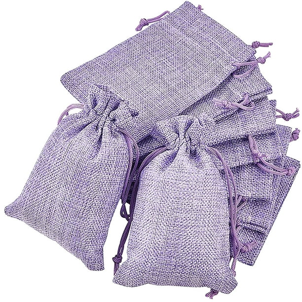 Bolsas de regalo con cordón de algodón Bolsas de yute de lino para bolsas de regalo de fiesta de cumpleaños Wmkox8yii HFSH396