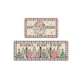 thumbnail image 2 of Naittoop Christmas Decoration Floor Mat Kitchen Oil And Stain Proof Set Wear Proof Door Mat For Entrance, 2 of 6