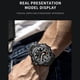 thumbnail image 4 of SMAEL 1545D Reloj de pulsera deportivo multifuncional para hombre, de cuarzo y electrónico digital de moda, 4 of 8