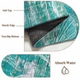 thumbnail image 6 of Summer Coastal Round Area Rug 6Ft Washable Circle Rugs for Bathroom Office, Ocean Compass Starfish Shell Conch Blue Green Non-Slip Carpet Floor Mats Indoor Outdoor Carpet Runner Aesthetic Home Decor, 6 of 8
