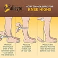 thumbnail image 4 of Allegro Men’s 20-30 mmHg Essential 102 Ribbed Compression Support Socks, Comfortable Support Garments for Men, 4 of 5