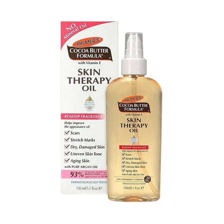 Palmers Cocoa Butter Formula Skin Therapy Oil, Rose Fragrance, 5.1 Oz., Pack of 1