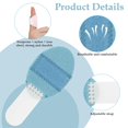 thumbnail image 4 of PinesC 5pcs Finger Splint, Single Straps Finger Splint Support Brace Kit Finger Straightener Finger Stabilizer Brace for Broken Strained Sprained Swollen Fingers Assorted, 4 of 5