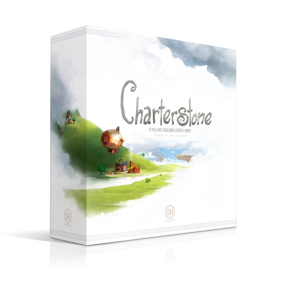 Charterstone by Jamey Stegmaier, A Legacy Village-Building Strategy Board Game from Stonemaier Games