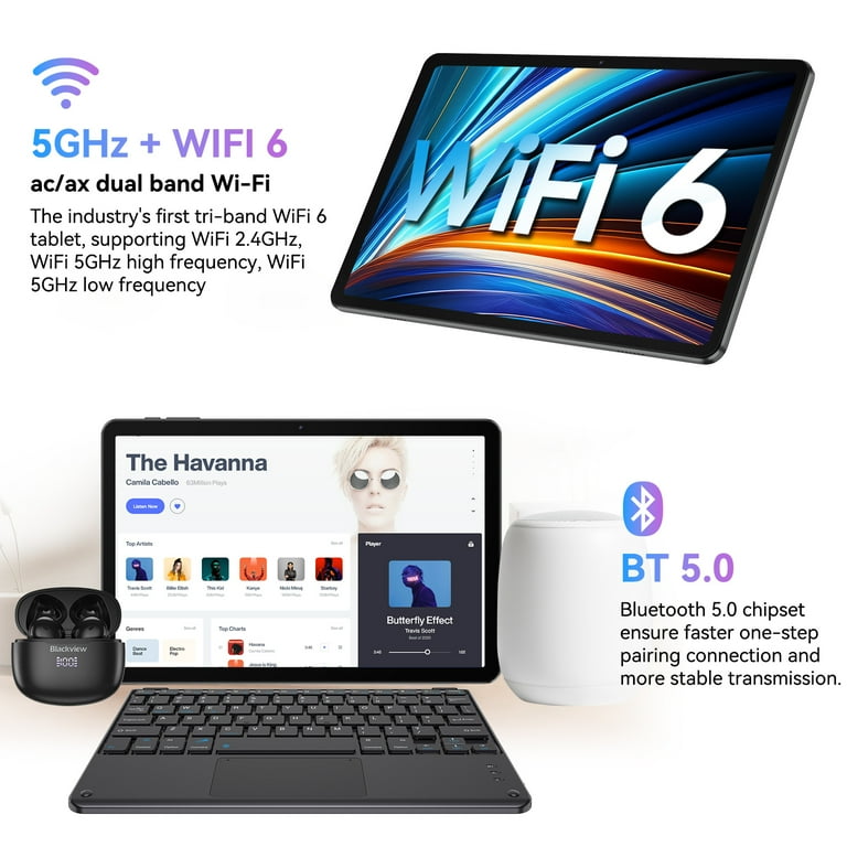 Blackview Tab 8 Android 10 inch HD Tablet, 128GB ROM, Wifi 6