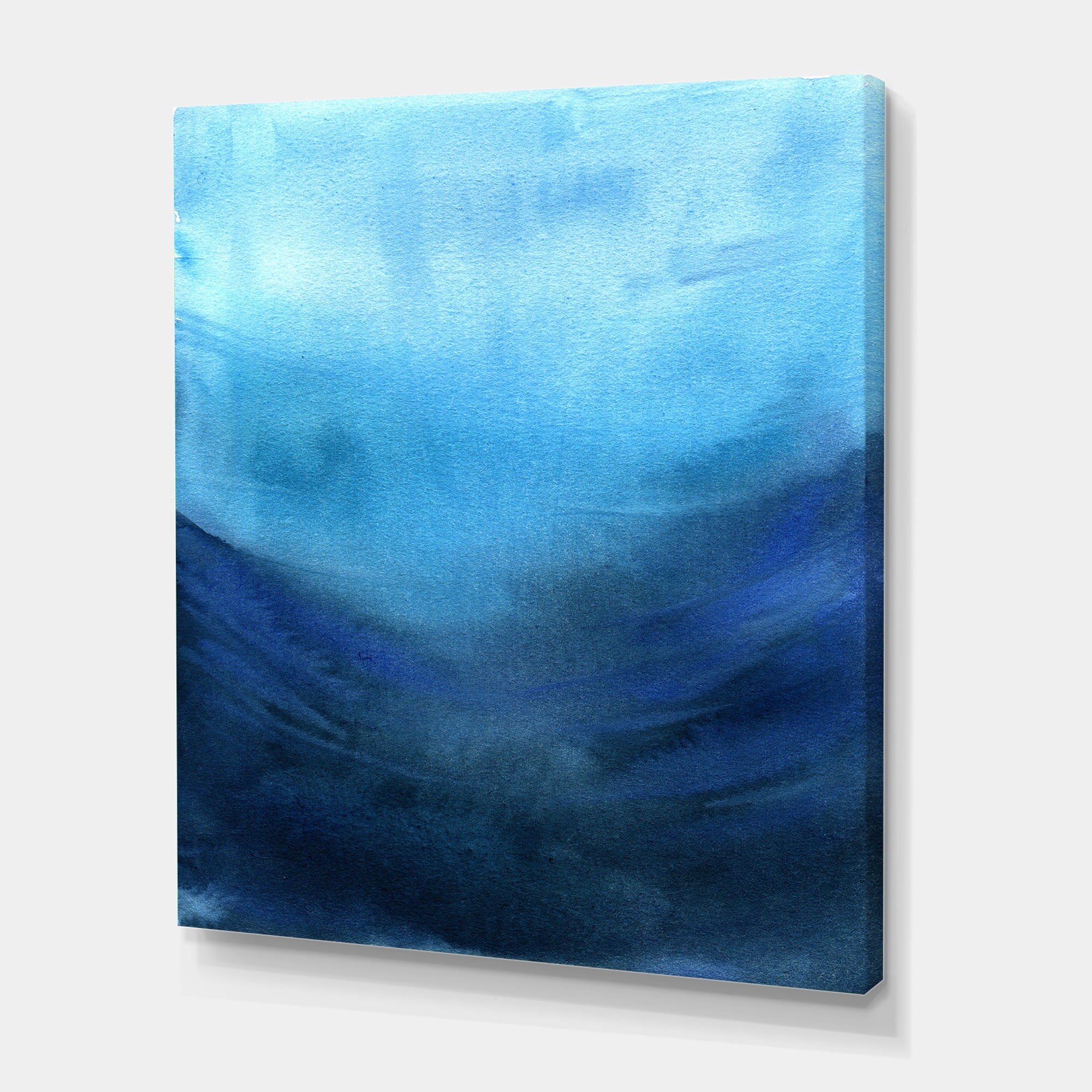 Designart ' Aquatic Underwater Compostion ' Nautical & Coastal Canvas Wall Art Print
