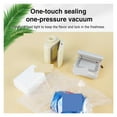 thumbnail image 2 of Mini Vacuum Sealer, 2 In 1 Sealer And Cutter, Automatic Food Sealer For Plastic Bag Food Storage, Snacks, Dry Moist Freshness, 2 of 2