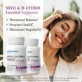 thumbnail image 4 of Puregen Labs Inositol Supplement | Myo Inositol & D-Chiro Inositol 2050mg - 120 Veggie Caps | No Harmful Additives | Non-GMO, NO Gluten and Dairy - Made in USA – 2PK, 4 of 6