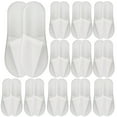 thumbnail image 1 of 20 Paires de Chaussons Jetables pour la Maison, Bout Fermé, pour Invités, 1 of 2