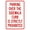Warning Sign 2, variant on Parking Reserved Sawmill Operator Others Towed Signs - 8"x12" Funny Metal Tin Sign, Reserved Parking Decor for Home Business Outdoor Yard
