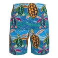 thumbnail image 6 of Naloa Little Sea Turtles Men's Beach Shorts, Surfing shorts, Swim trunks, Quick Dry Swim Trunks for Surfing Beach Fun - Small, 6 of 9
