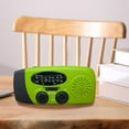 thumbnail image 3 of Klonfd Emergency Solar Hand Crank Dynamo AM/FM/WB Weather Radio LED Flashlight Charger 1pc, 3 of 3