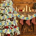 thumbnail image 4 of SouMaox Christmas Ribbon, Vibrant Multicolor Tinsel, Soft Textured Garland, Hanging Ornament Decoration for Festive Holiday Tree Windows, 4 of 6