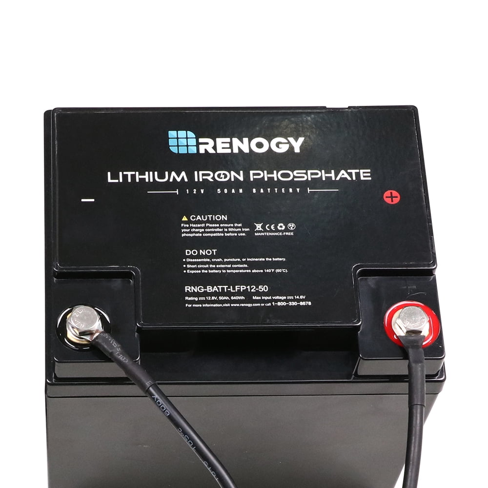 Renogy 16ft 8AWG Wire Copper Solar Tray Cables For Connecting Charge Controller to Battery (A pair)