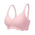 thumbnail image 3 of Women's Seamless Bra Non Supportive Wireless Breathable Comfort Everyday T Shirt Bra, 3 of 5
