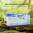 thumbnail image 3 of Yucurem 2.6 gal Rectangular Water Tank Jug for Camping, Anti-Leak Jug with Spigot, Portable Small Water Storage with Handle, 3 of 9