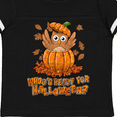 thumbnail image 4 of Inktastic Whoo's Ready for Halloween? Cute Owl in a Pumpkin Boys or Girls Toddler T-Shirt, 4 of 5