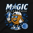 thumbnail image 4 of Unisex  Black Orlando Magic Oversized Cool Guy Urban Essentials T-Shirt, 4 of 4