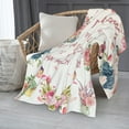 thumbnail image 6 of Yibo Retirement Gifts for Men Blanket Flannel Soft and Comfortable Anti-static Bed Sofa Blanket, 6 of 7