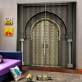thumbnail image 2 of Cortina de puerta 2 uds. Impermeables Decorativas Retro Ounissouiy, 2 of 6