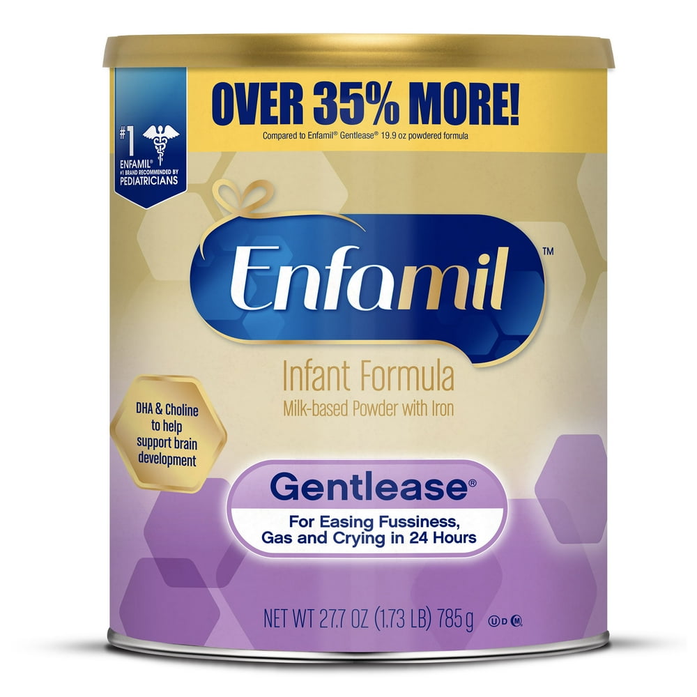 Enfamil Gentlease Baby Formula, Reduces Fussiness, Gas, Crying and Spit