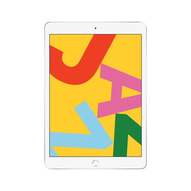 Restored Apple iPad 7 32GB WiFi+Cellular - Silver - Very Good