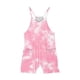 thumbnail image 4 of Odeerbi 5-14 Años Niñas Traje de Verano Cute Tie-Dye Camisola Romper Casual Respirable Comfortable Overalls Pantalones Cortos Con Bolsillos, 4 of 5