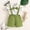 Easter Outfit Sets-Green, variant on RTKFRFLM Toddler Boys Easter Gentleman Suit, Cartoon Bunny Print Short Sleeve Lapel Romper with Suspenders Pants 2-Piece Set, Stylish Holiday Festive Dressy Outfit for Baby Boys