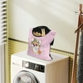 thumbnail image 2 of ZIATUBLE Corgi Clothes Pins Bag Floral Storage Hanging Organizer Stretchy Hanging Can Storage Organizer Pantry Set 2 Pack Large Capacity Clothes Pin Bag to Hang On Line Clothesline Outdoor, 2 of 7