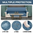 thumbnail image 4 of Waterproof & Scratch-Resistant Pet Sofa Cover – Protect Your Sofa from Pets’ Claws and Stains! (Dark Blue,Sofa Oversize), 4 of 12