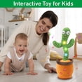 thumbnail image 3 of Juguete de cactus que bailan y hablan, Invasgi, para niños pequeños, 3 of 6